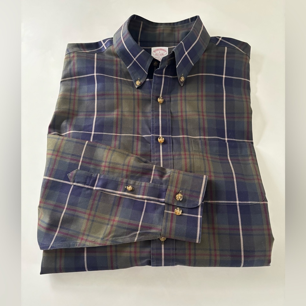 Brooks Brothers Regular Fit Button Down Shirt